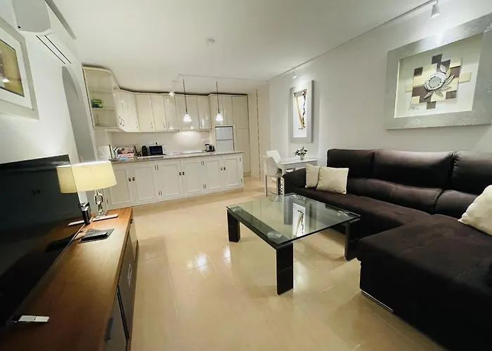 Lux 2 Kmr App Stella Blanca Met Zwembaden Airco En Zeezicht *