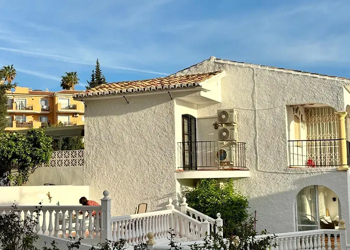 Lux 2 Kmr App Stella Blanca Met Zwembaden Airco En Zeezicht Apartamento Fuengirola