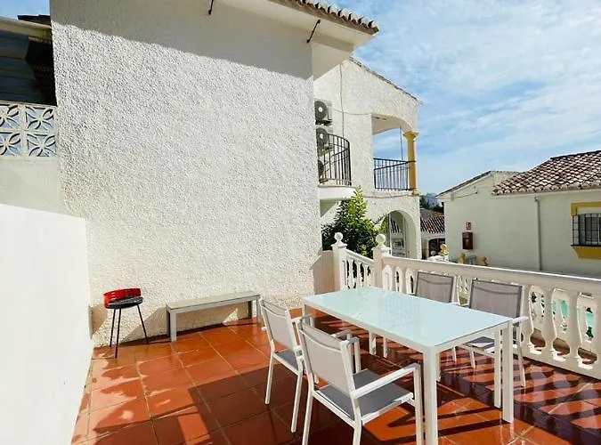 Lux 2 Kmr App Stella Blanca Met Zwembaden Airco En Zeezicht * Fuengirola